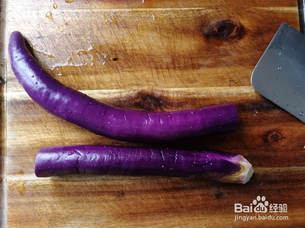 油淋茄子的的制作方法