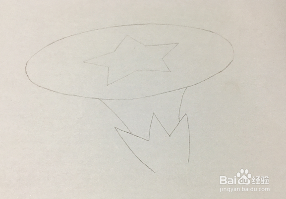 儿童简笔画之牵牛花