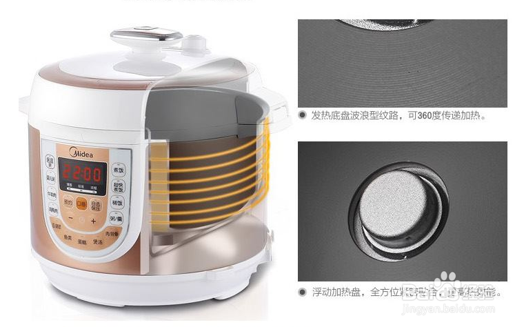 美的全安全电压力锅W12PLS509E好用吗