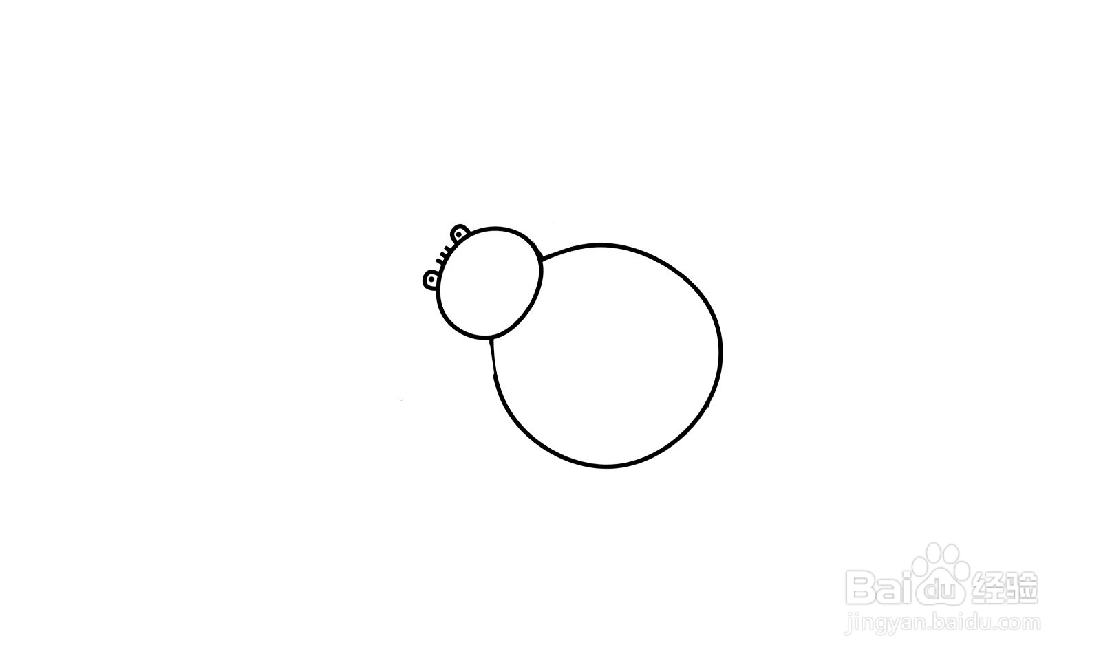 简笔画蜘蛛怎么画？