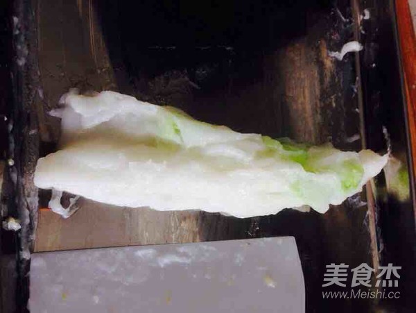 白菜叶蒸肠粉