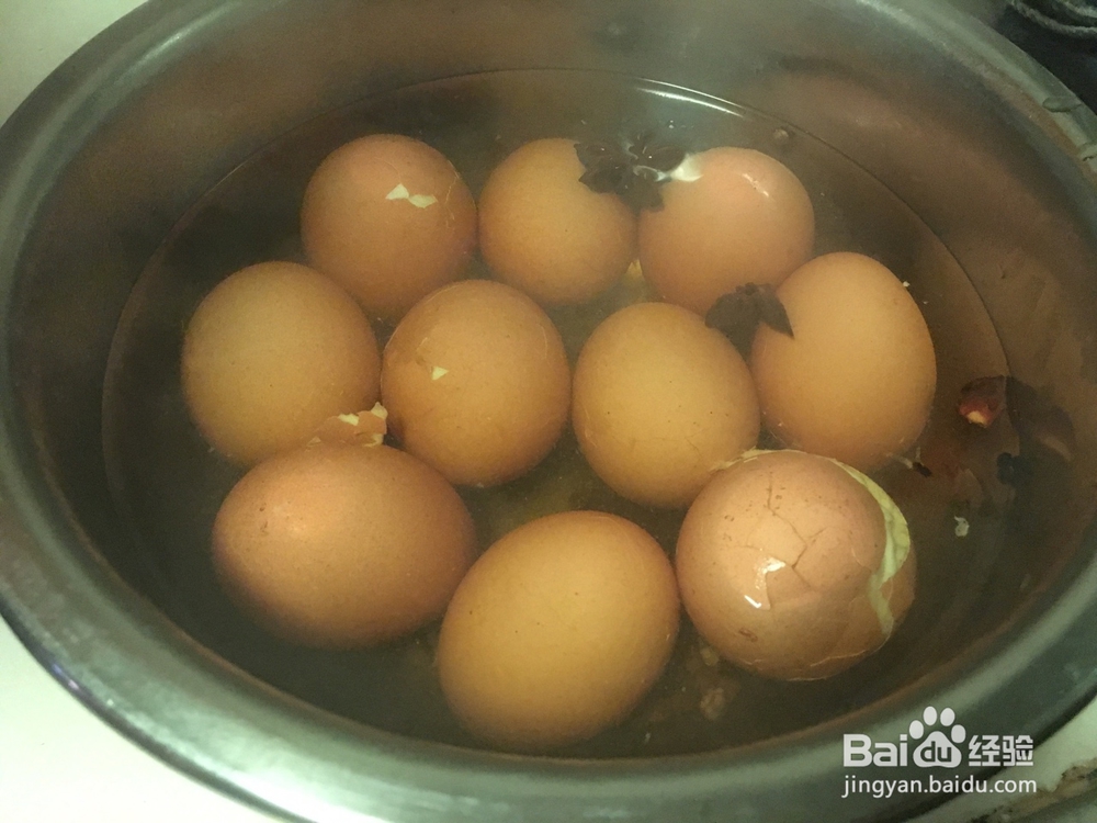 细腻美味的茶叶蛋