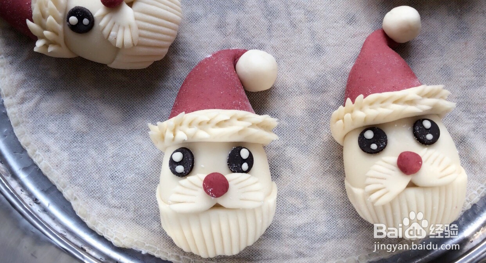 升级版圣诞老人馒头