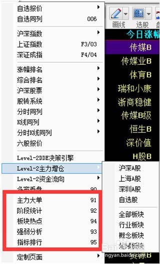 趋势密码操盘软件有哪些快捷键?