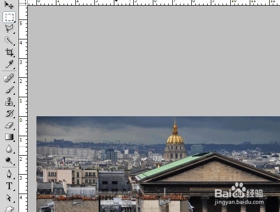 ps怎么给图片加透明边框