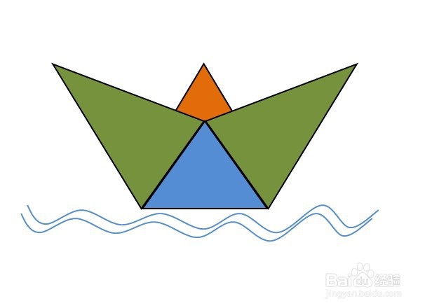 怎么简单画小船？