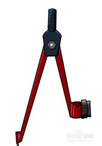 怎样用圆规画圆?