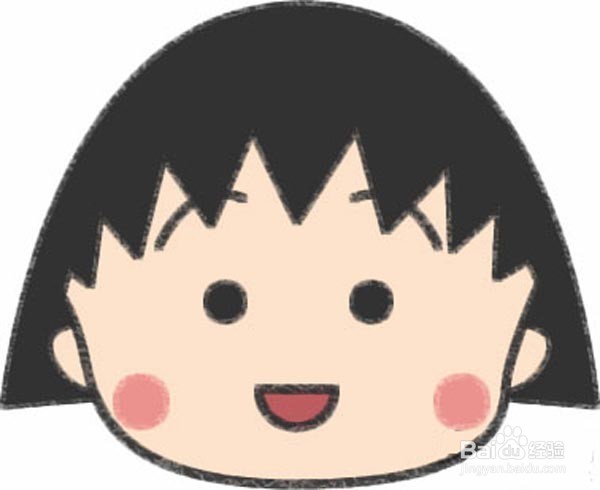 卡通简笔画头像怎么画