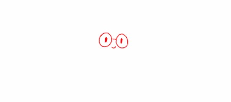 布偶眼镜兔怎么画