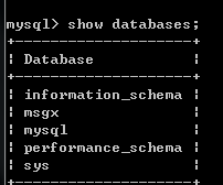 Windows下mysql数据库的备份和恢复