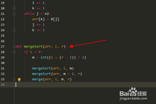 Python编程：怎么实现归并排序算法