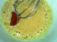 新手也会做的西红柿戚风蛋糕