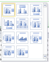 excel中柱图添加文字