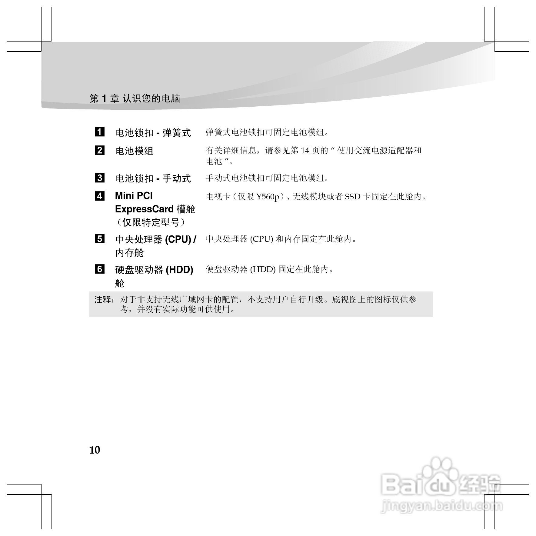 联想Y560p笔记本电脑使用说明书:[2]