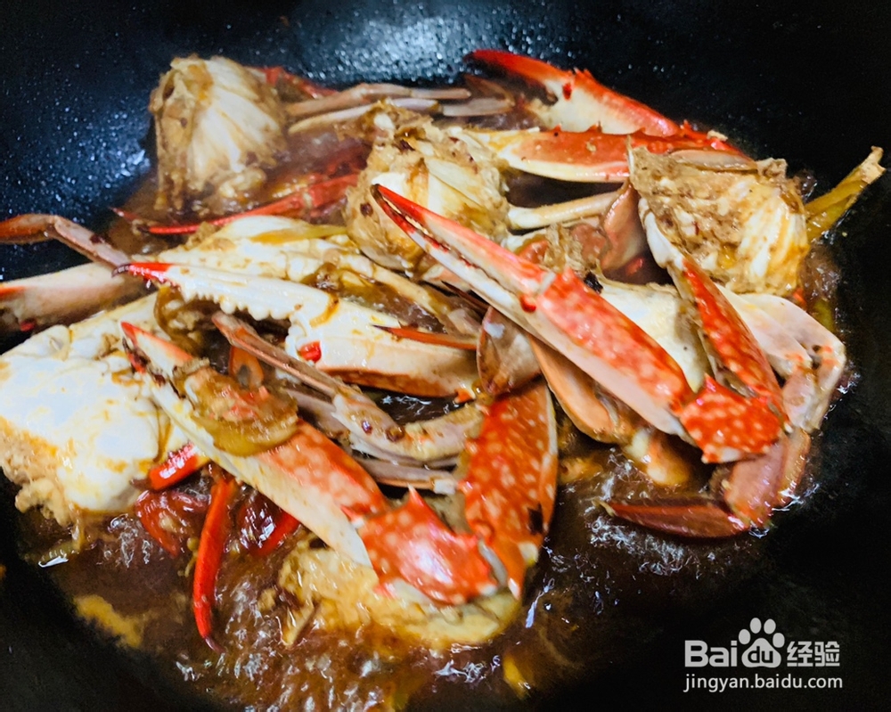 孩子爱吃的香辣梭子蟹