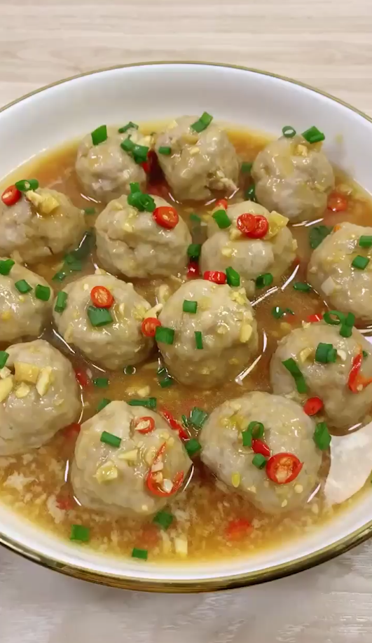 莲藕丸子怎么做