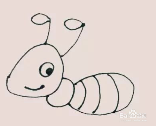 教你如何画好一只蚂蚁