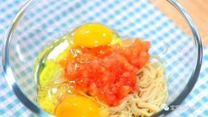 食补佳品番茄面条饼的做法