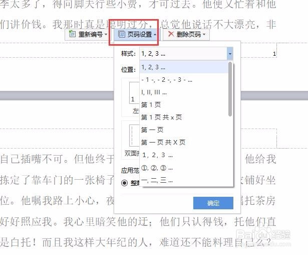wps文字如何插入页码最新版本教程