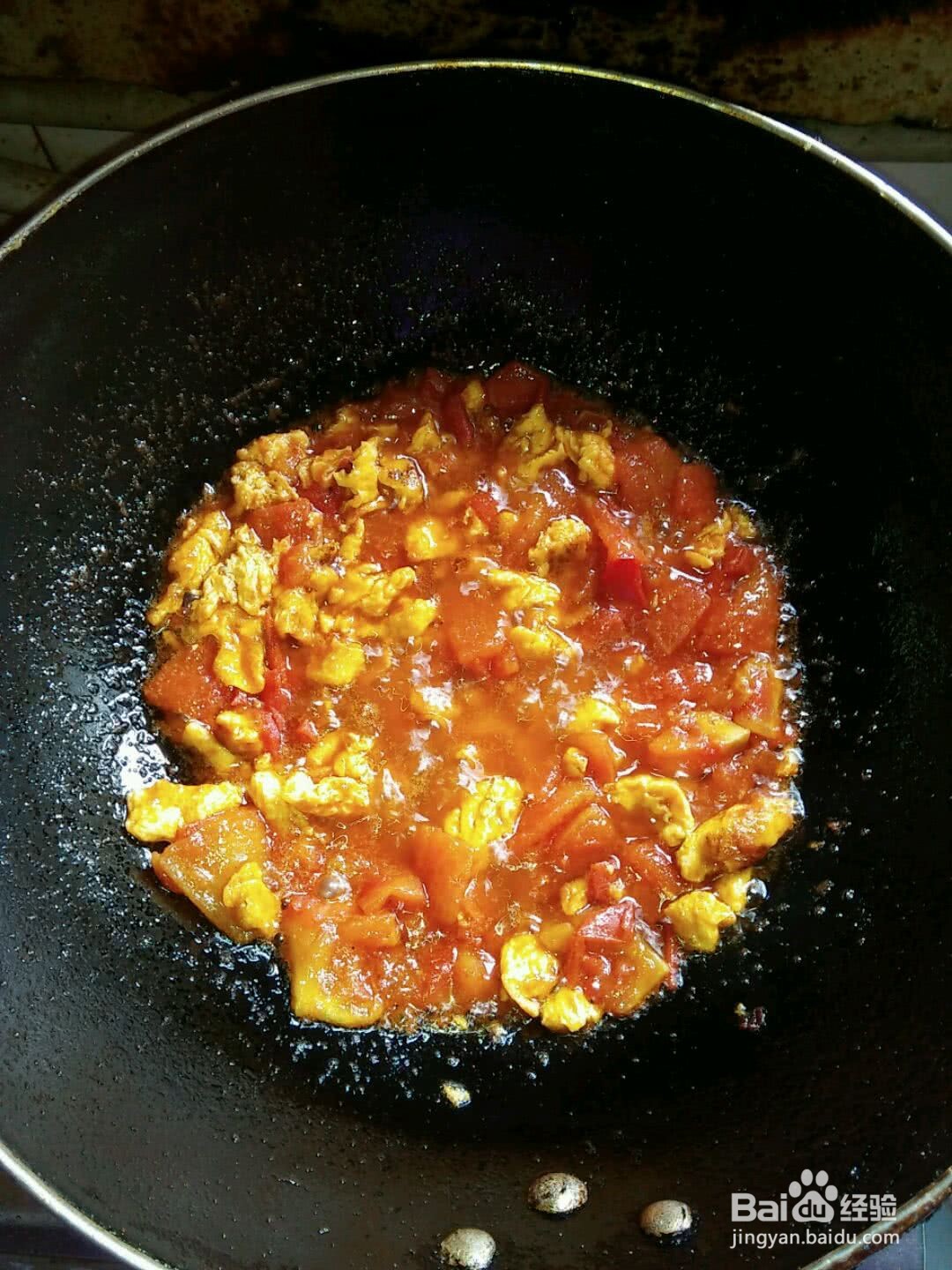 番茄炒蛋的做法