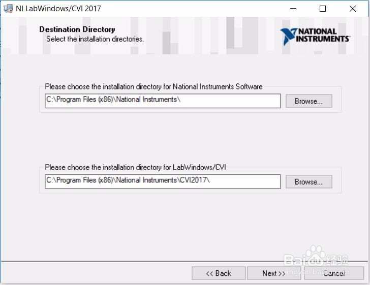 LabWindows/CVI 2017安装环境