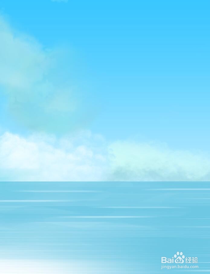 PS软件制作小暑节气的海报