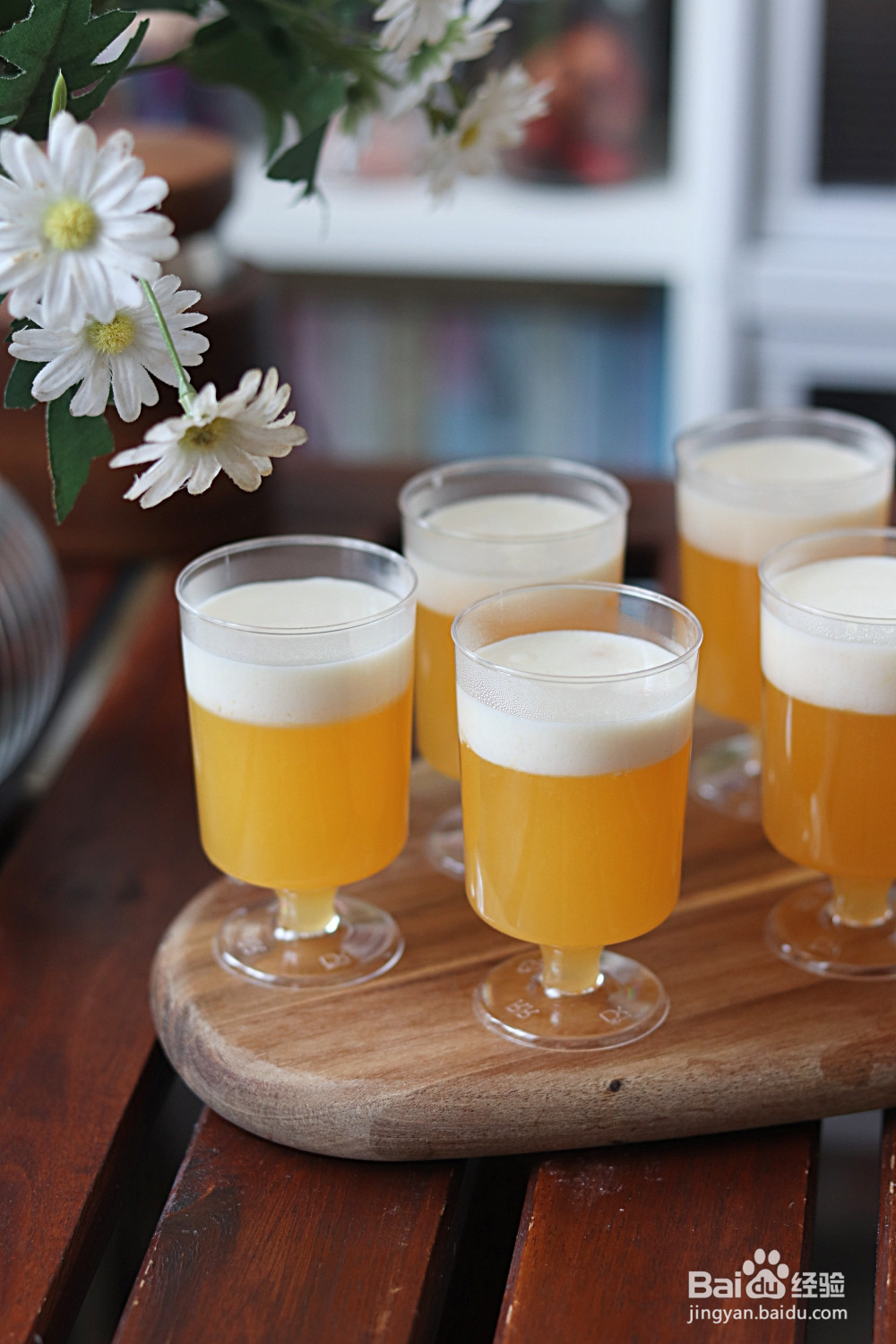 香橙奶冻的做法