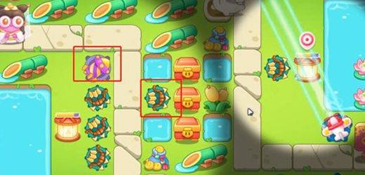 保卫萝卜4白萝卜传奇第49关怎么过