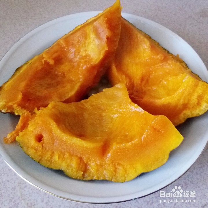 微波炉怎样做南瓜