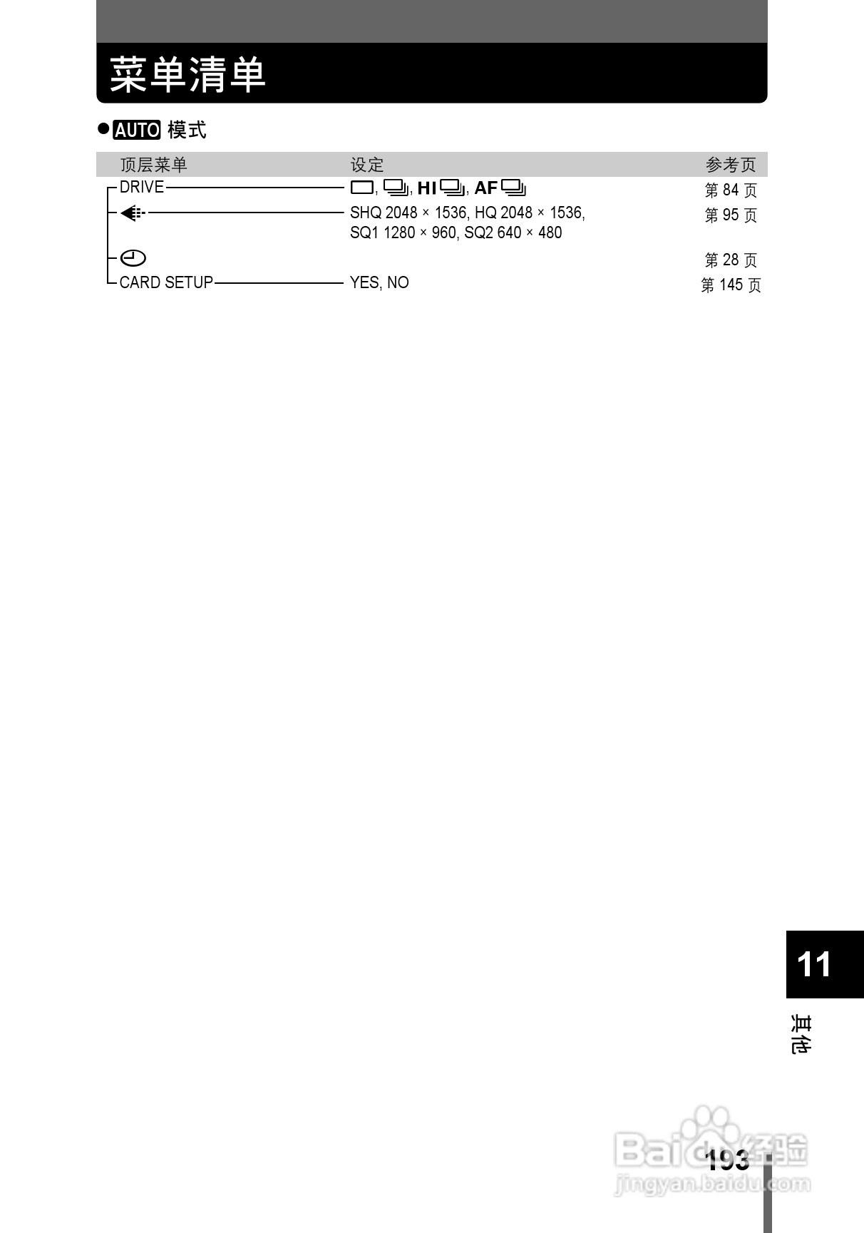 OLYMPUS CAMEDIA数码照相机C-760使用说明书:[20]