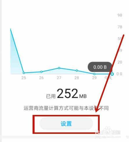 华为手机怎么设置流量限制