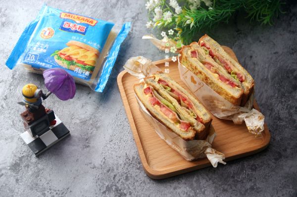 芝士黑芝麻三明治