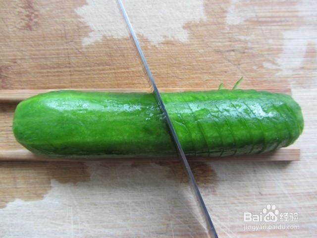 荆芥拌蓑衣黄瓜