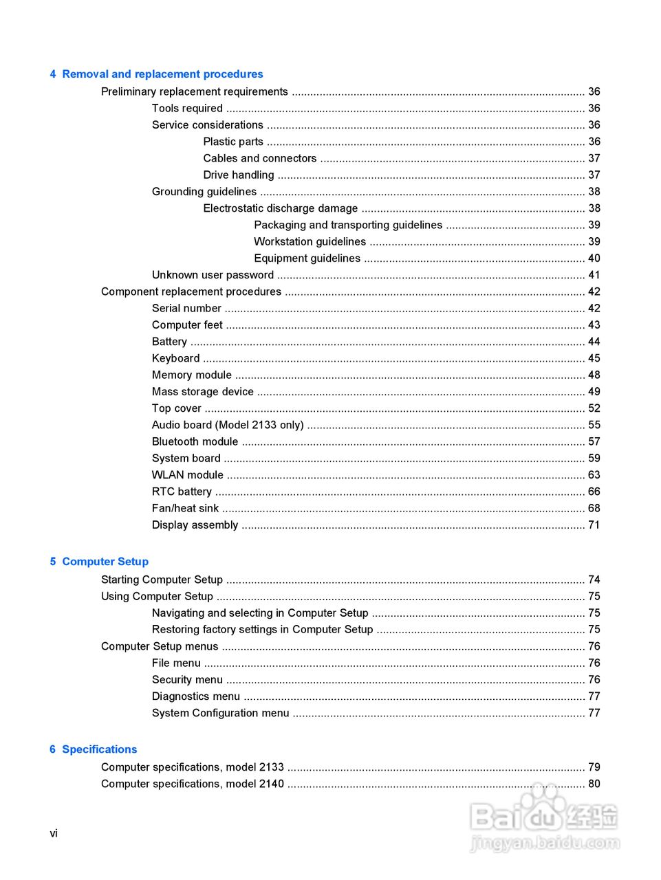 惠普(康柏) HP Mini 2140 Notebook PC笔记本电脑说明:[1]