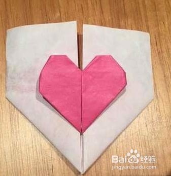 双重爱心的折法（C）