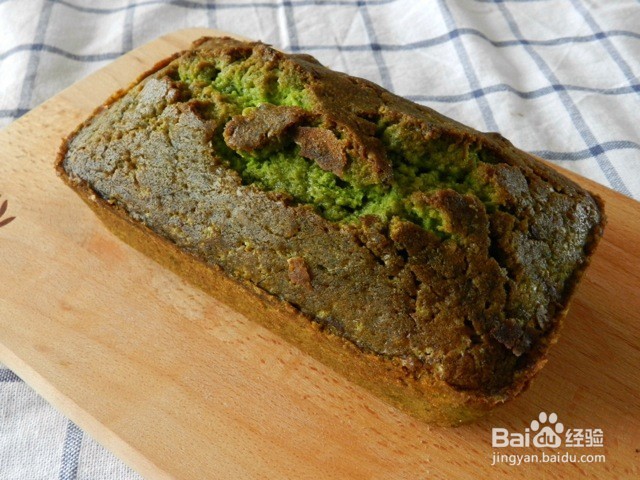 抹茶磅蛋糕的做法