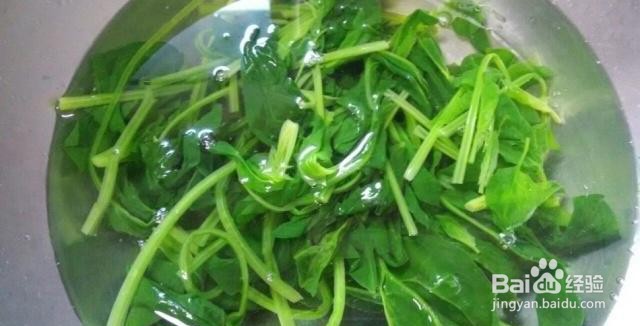 家庭自制菠菜小饼