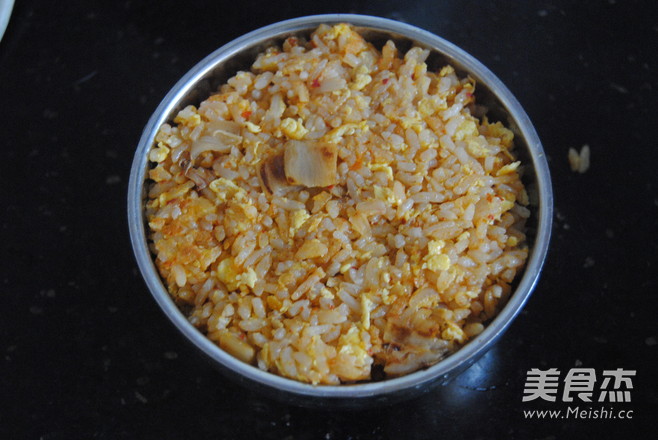 韩式辣白菜蛋炒饭