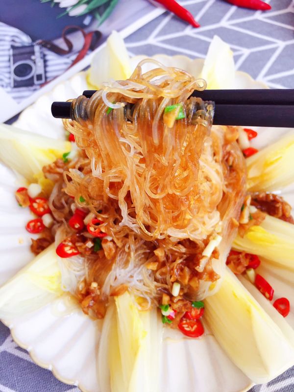 蒜蓉粉丝娃娃菜