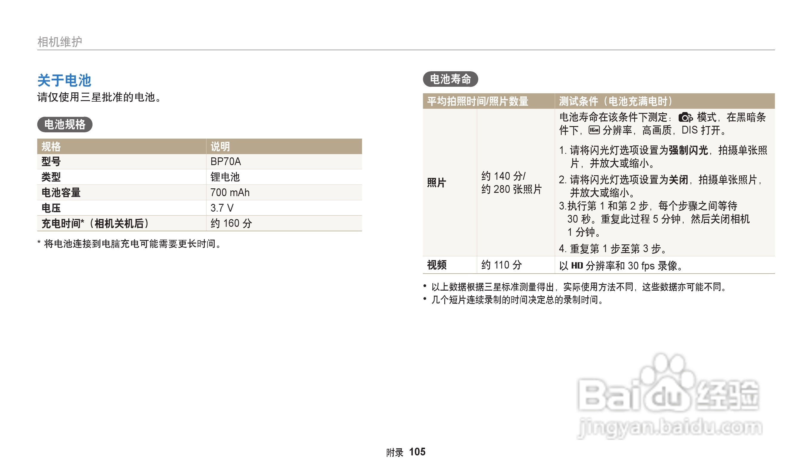 三星ST71T数码相机说明书:[11]
