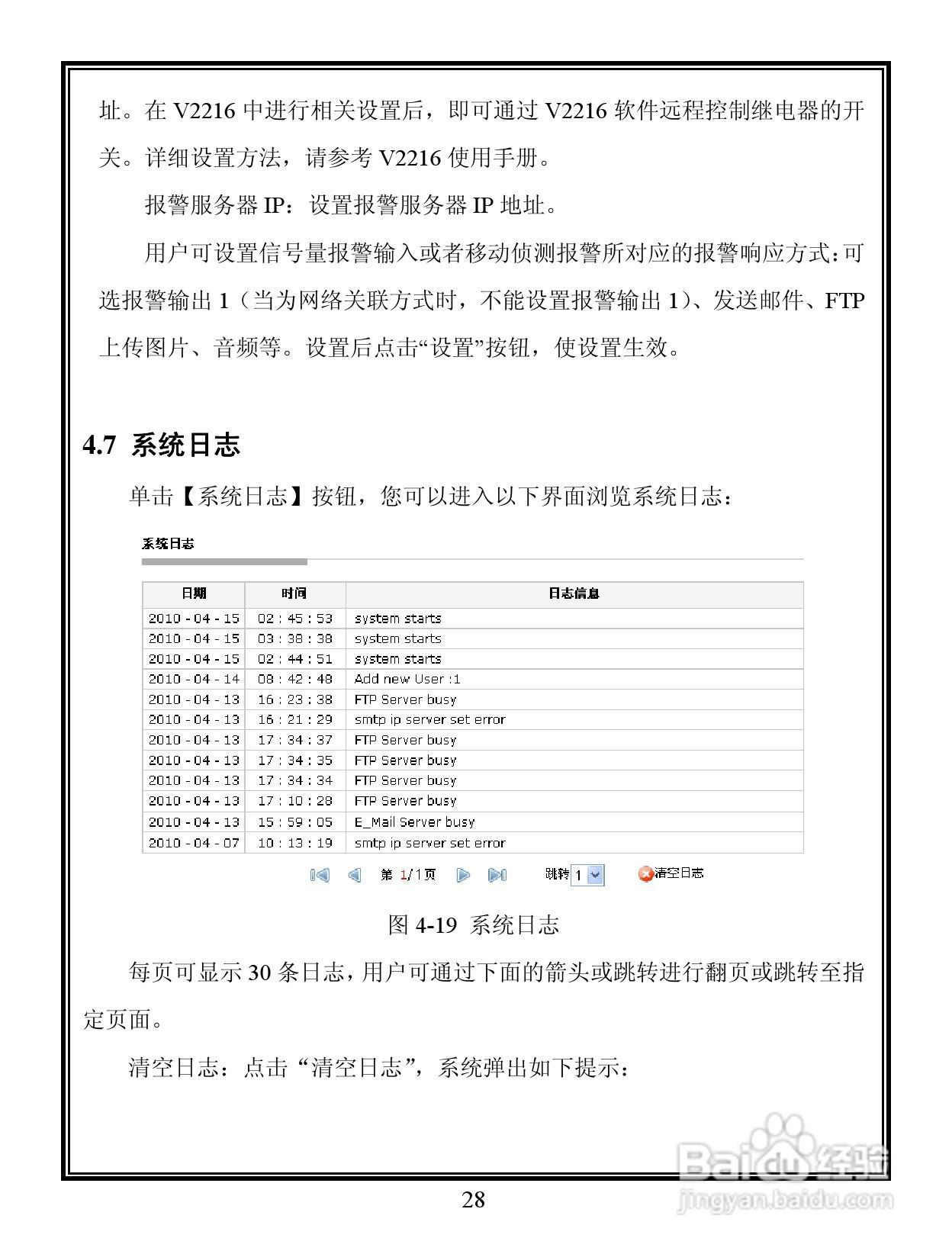 Infinova V6201-M系列彩色百万像素网络摄像机使用说明:[4]
