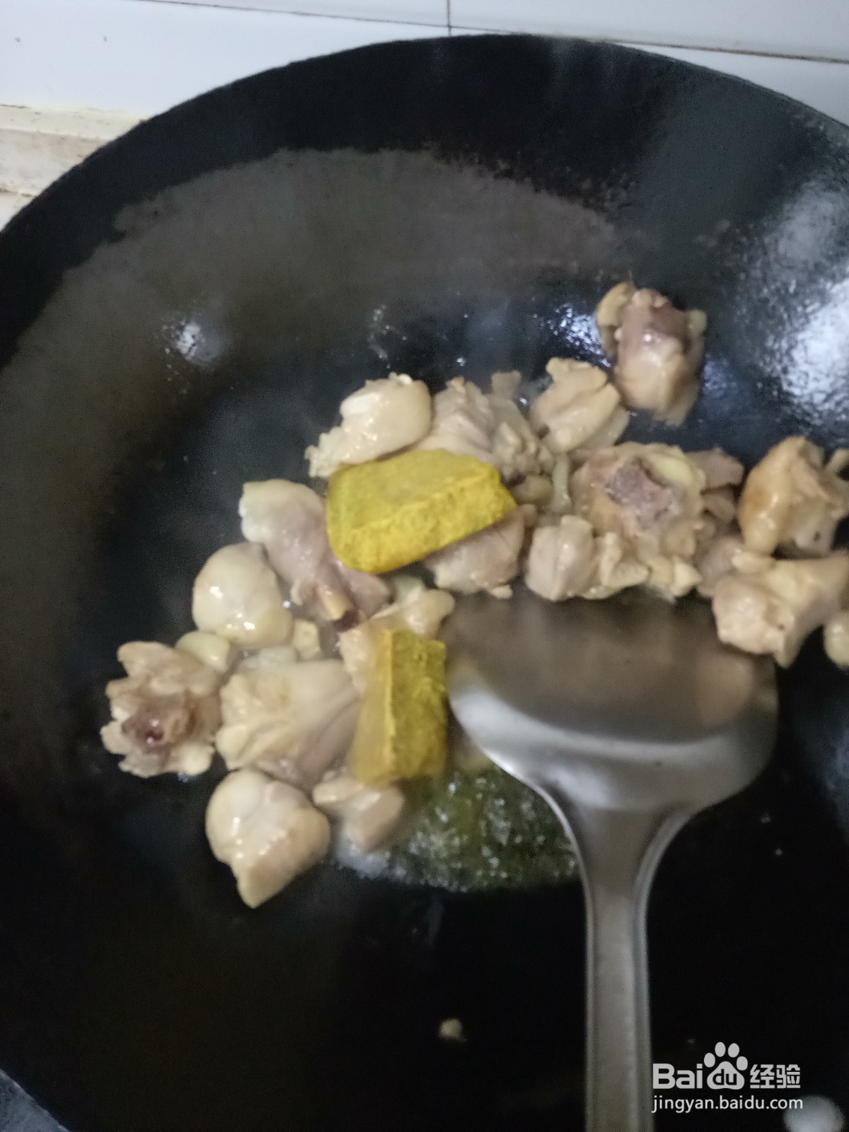 咖喱鸡腿肉炖土豆胡萝卜