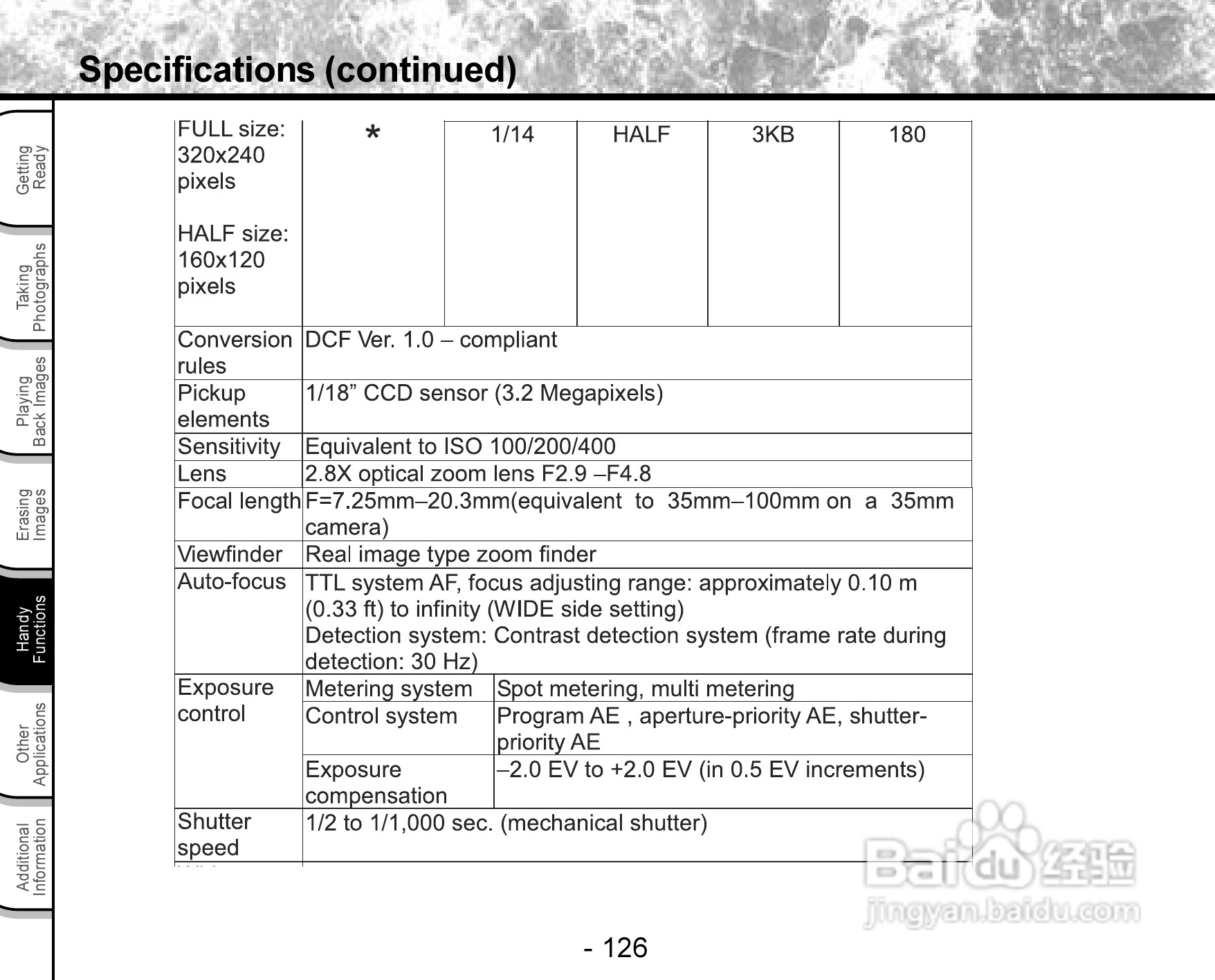 东芝PDR-3300数码相机使用说明书:[13]