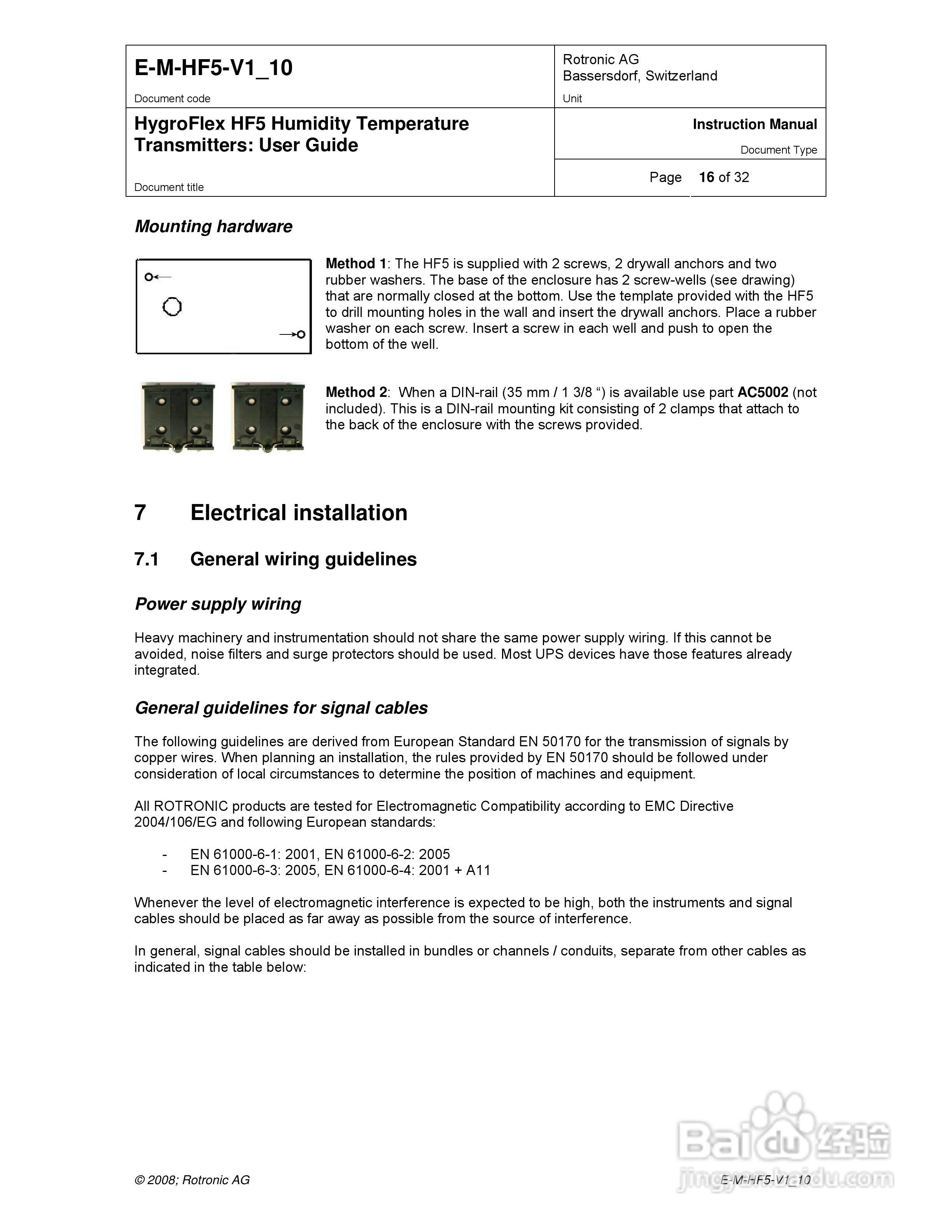 HF5工业温湿度变送器操作手册:[2]
