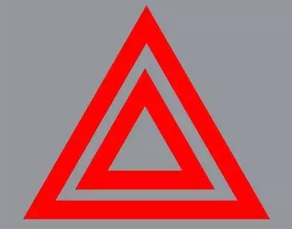 危险报警闪光灯，什么图标