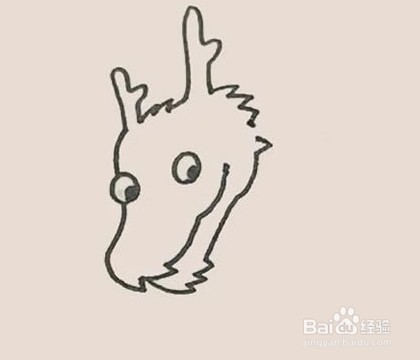 怎么画出卡通版的中国龙？