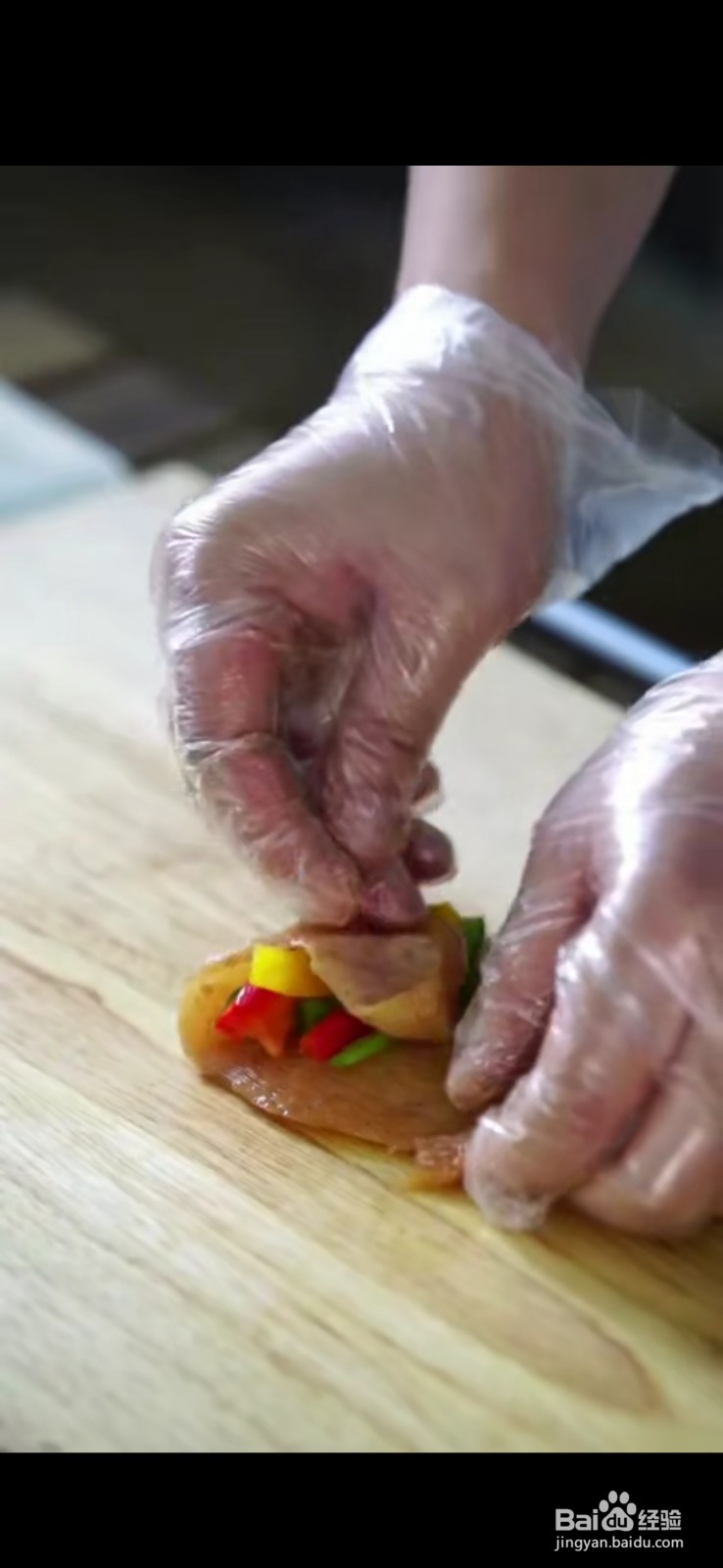 怎么做美味好吃的甜椒鸡肉卷