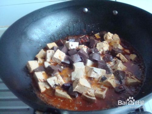 麻辣鲜香的红白豆腐