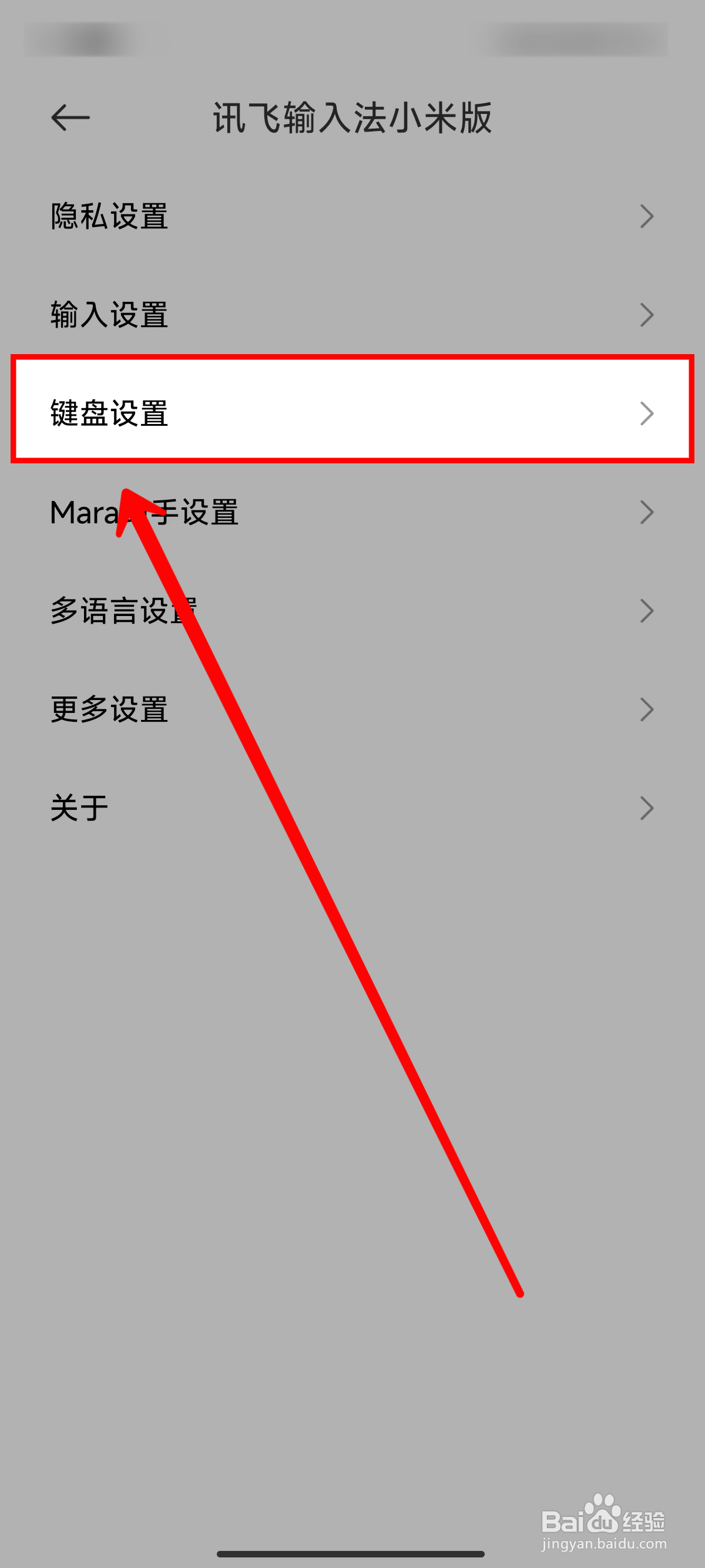 《讯飞输入法小米版》设置长辈模式的方法