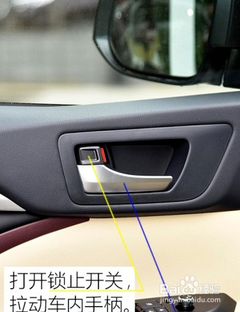 车内开门方式主要分为两种.